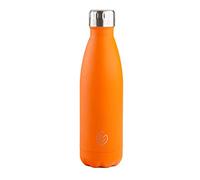 Greenfield Collection 500ml Water Bottle; BPA Free Double Walled Stainless Steel Vacuum Insulated Water Bottles - 12 Hours Temp Controlled - Leakproof Sports Flask Great for Work, Gym, Travel - Orange