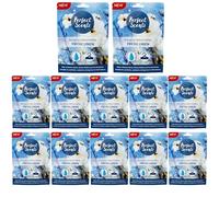 Greenfields 12 Pack Perfect Scents Hanging Dehumidifier Moisture Absorber with Built-In Hanger, Damp & Condensation Control for Wardrobe, Cupboard, Storage Box, Fresh Linen Scent - Fresh Linen