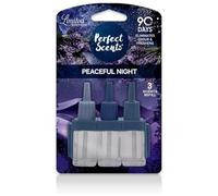 Greenfields 12 Pack Perfect Scents Refill Air Freshener - Compatible with Ambi Pur 3volution Plug-In Units - Long-Lasting 20ml Refills, Up to 90 Days of Fragrance (Peaceful Night)