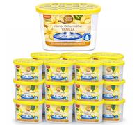 Greenfields 24 Pack Vanilla Interior Dehumidifier for Home - Moisture & Dampness Absorber, Mold & Mildew Prevention, Odor Eliminator for Bathrooms, Bedrooms, Kitchens, Basements