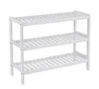Greenfields 3 Tier Bamboo Wooden Shoe Storage Stand Shelf Organiser, 12 Pairs of Shoes - Ideal for Hallway, Living Room, Bedroom or Bathroom