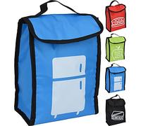 Greenfields 4L Insulated Cooler Bag Portable Perfect for Outdoors, Camping, BBQ, Picnic, Travels Lunch Bag Cans Storage School and Work - Carrying Handle - Assorted Colours