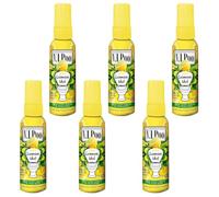 Greenfields 6 Pack Pre Toilet Spray Odour Eliminator with Essential Oils, Up to 300 Sprays, Bathroom Odour Control, Portable WC Freshener, Travel Size Toilet Spray