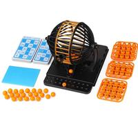 Greenfields Family Bingo Game Set Lotto Lottery Number 90 Numbered Balls 24 Playing Cards Family Classic Traditional Game - great activity for work, school, club, pub or home