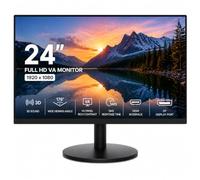 Greenfields Full HD Monitor 1920x1080 VA Panel, Slim LED Computer Screen with HDMI & DisplayPort, 5ms Response, 176° Viewing Angle for Home & Office (24")