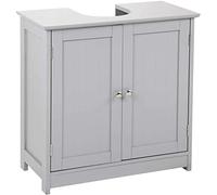 Greenfields Grey Wooden Bathroom Under the Sink Cabinet Storage Cupboard Unit