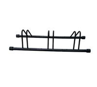 Greenfields Heavy-Duty 3-Bike Floor Stand | Metal Pipe Bicycle Storage Rack for Garage, Shed, or Outdoor Use | Loop Parking Holder with Rubber Feet | Easy Assembly & Scratch-Resistant Design