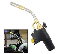 Greenfields® Heavy Duty Plumbing Soldering Brazing Blow Torch with Piezo Ignition Suitable for Use with Mapp or Propane Gas Professional Performance Even Works Upside Down