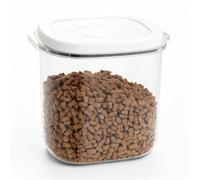 Greenfields Large 15L BPA-Free Food Storage Box with Airtight Lid - Clear Plastic Container for Bulk Dry Goods Like Rice, Flour, Pasta, Pet Food - Leakproof & Stackable Kitchen Pantry Solution