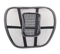Greenfields Mesh Lumbar Support, Mesh Back Support with Elastic Strap, Chair Back Rest Lumbar Support for Office Chair Car Seat for Back Pain Relief