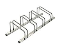 Greenfields Modular Bike Parking Rack - Durable Metal Bicycle Storage System for Garage, Shed or Outdoor Use, Secure Floor or Wall Mounted Stand for Multiple Bikes (4 Bicycles)