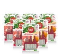 Greenfields Pack of 6 Plug-In 3volution Air Freshener Refills - Compatible with Ambi Pur 3tation Plug-In Units, Long-Lasting 20ml Refills, Up to 90 Days of Fragrance (Pink Grapefruit & Mint)