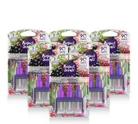 Greenfields Pack of 6 Plug-In 3volution Air Freshener Refills - Compatible with Ambi Pur 3tation Plug-In Units, Long-Lasting 20ml Refills, Up to 90 Days of Fragrance (Wild Berries)