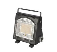 Portable Butane Heater 1.7kW - Compact Outdoor Gas Heater with Piezoelectric Ignition - Infrared Ceramic Burner, Lightweight Camping Heater for Tent, Emergency, and Outdoor Heating
