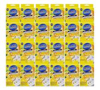 Greenfields Toilet Cleaner Gel 45ml - 24 Pack - Limescale Remover & Dirt Eliminator - Easy Apply Gel Block Automatic Toilet Hygiene - Long-Lasting 6 Weeks Cleaning & Freshness, Citrus Sparkle