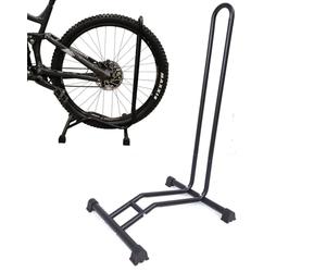 Greenfields Upright Bike Floor Stand | Freestanding Bicycle Parking Rack for Mountain & Road Bikes | Space-Saving Storage for Wheels up to 29 Inches