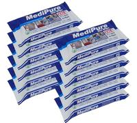 Greenfields XXL Aloe Vera Body Care Wipes 576 Count (12 Packs × 48) | Extra Thick 3-Layer Adult Cleansing Wipes | Soft, Gentle & Alcohol-Free | Ideal for Hospitals, Nursing Homes & Incontinence Care