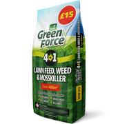 Greenforce G21086 Green Force Lawn Feed Weed Moss Killer 400m2 Fertilizer, Grey, 30.0 cm*21.0 cm*11.0 cm