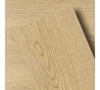 GreenFullHouse Self-Adhesive Vinyl Flooring,Floor Tiles, Lino Flooring 1.5mm Thick, for Kitchen, Rental House, Hallways and Bathroom Home, 10x15cm/1 Piece Sample, Classic Oak