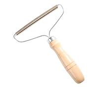 GreenGoods Lint Remover | Pets - Cats and Dogs Hair Remover | Carpet Scraper | Bobble Remover for Clothes | Scrapers as Carpet Cleaner |Shaver for Sweaters | Portable Lint Roller (Wood, Wooden Brown)