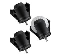 GreenHaven 3 Pack 3-Prong Golf Ball Retriever Grabber for Putters Golf Pick-up Claw Plastic Grip Sucker Tool Portable Back Saver for Golfers (Not For SuperStroke Odyssey & Scotty Cameron Grips)