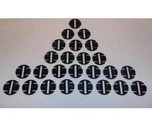 Greenhills Braid Plates x 25 for Scalextric - NEW - G2078