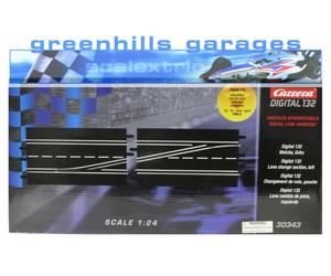 Greenhills Carrera Digital 1:24 / 1:32 Lane Change Section, Left 30343 BNIB -...