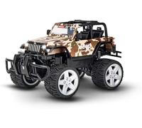 Greenhills Carrera RC Jeep Wrangler Rubicon Camouflage RC 1:16 Scale Remote Control Car