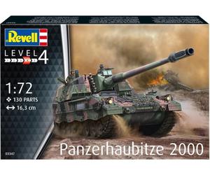 Greenhills Revell Military Tank Kit Panzerhaubitze 2000 Howitzer 03347 1.72 Scal