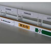 Greenhills Slot Car Building Goodwood Pit Boxes Kit 1:43 Scale MACC311