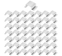 Greenhouse Clamps - 25 x Garden Clips | Stainless Steel Weatherproof Reusable G-Shaped Attachments with Quick Release for Shading Sheets and Photographic Backdrops