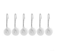 Greenhouse Climbing Plant Hook 15.5cm Metal Build(6 pieces)