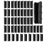 Greenhouse Clips, Convenient to Install, 8x2cm, PVC Greenhouse Clamps, Garden Buildings Tube Clip, Wind Resistant Clips, for Outdoor Trellis Sunshade Net Farming Shelters