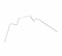 Greenhouse Clips Glass Clips Wire Clips W Type Clip Galvanised Steel vidaXL
