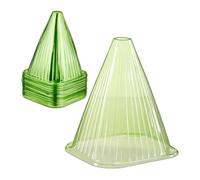 Greenhouse cones PVC Plant Covers Lightweight Easy Setup Plant Protection Cones