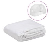 Greenhouse Cover Replacement PE Green 300x150x200cm 140g/m² 2 Windows 1 Door For