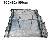 Greenhouse Cover with Innovative Rolling Shutter Door for For plant Maintenance Suitable for Various Growing Needs (100x50x150cm)