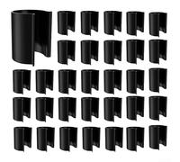 Greenhouse Film Fixing Clips Made of PVC, Designed to Secure Films and Meshes on Tubing Frames (32pcs)