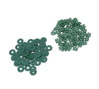 Greenhouse Fixing Clips 100PCS GreenhouseClips Plastic Shading Fixing Clips with Washers for Greenhouse Insulation Bubble Netting Wrap