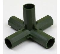 Greenhouse Frame Connectors Compatible With 16mm And 17mm Pipes Construction Cold Frames Furniture And Shelving Systems(C)