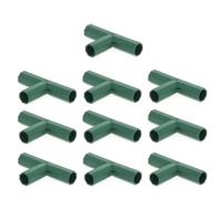 Greenhouse Frame Construction Connector - Elbow Shaped PVC Fitting, Heavy Duty Bracket | Garden Frame Furniture Connector, Tent Connection, PV Pipe Joining