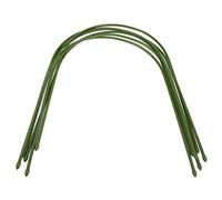 Greenhouse Hoops, Plant Support Garden Stakes Arch Shape Support Frame Gardening Accessories, 6PCS