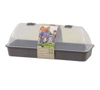 Greenhouse Maxi-Grow 54x20x21.5 cm Anthracite Mini Gardening Propagation Station