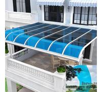 Greenhouse Panels UV Protect Outdoor Roof Sheets Easy-Cut Patio Pera Covers s Replacement for Gardening & Outdoor Use