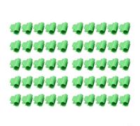 Greenhouse Pipe Clamps for 7/8mm & 19/20mm OD Pipes - 40 or 50 Pcs Plastic Row Cover Clips to Secure Tarpaulin, Shade Net, Tunnel Film & Hoop Cove(50PCS 20MM)