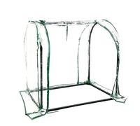 Greenhouse Replacement Cover, Double-Track Sliding Mechanism, PE and PVC Material, Plant Protection Tarp, Greenhouse Sheet, Weatherproof Plant Shelter, For Backyard Patio Raised Bed Gardening