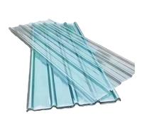 Greenhouse Roofing Sheet,1/3/5/7/10/12/16/18/20 Pcs Corrugated Rainproof Board,1.2mm Fiberglass Daylighting Panels,Clear Roof Sheet,Roofing Material Garage Shed Roof Panel (0.9x1.3m/35x51in,5 pcs)