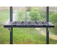 Palram - Canopia Canopia by Palram Greenhouse Shelf Kit - Canopia Leaves, Black