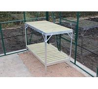Greenhouse Staging | 4' Long x 2 Tier Chatsworth Staging