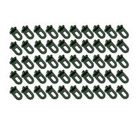 Greenhouse Twist Clips, 100PCS Plastic Greenhouse Fixing Clips, Greenhouse Extender Corner Clips for Aluminium Greenhouse Insulation Bubble Netting Shading